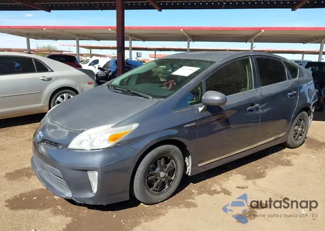 2014 Toyota Prius Three z USA, uszkodzony, nr VIN JTDKN3DU7E1758721